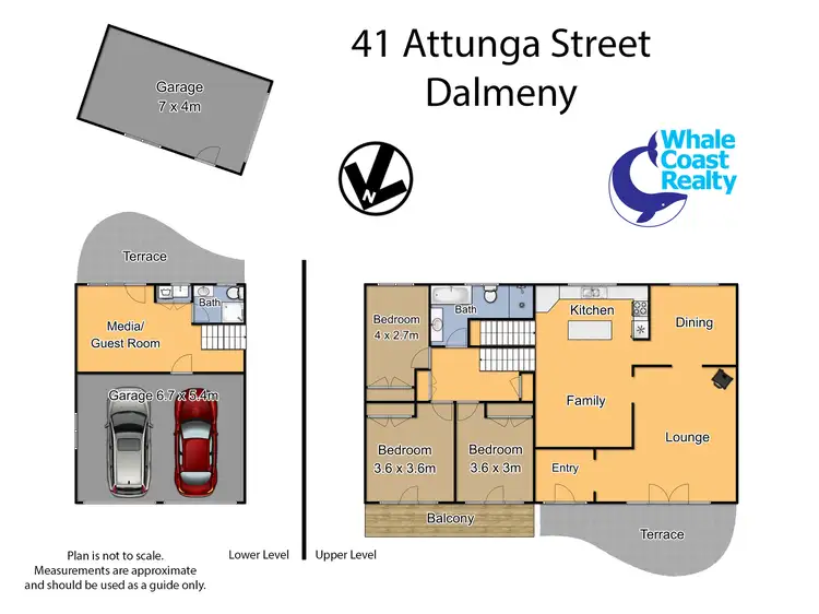 Floorplan of Homely house listing, 41 Attunga Street, Dalmeny NSW 2546