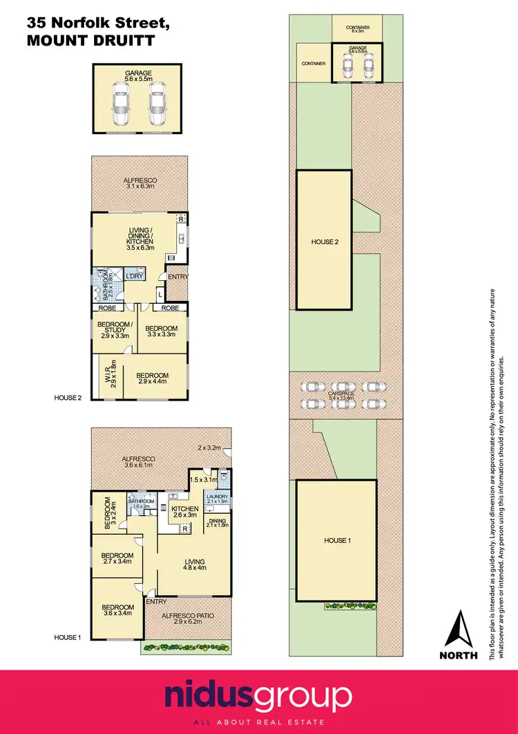 Floorplan of Homely house listing, 35 & 35A Norfolk Street, Mount Druitt NSW 2770