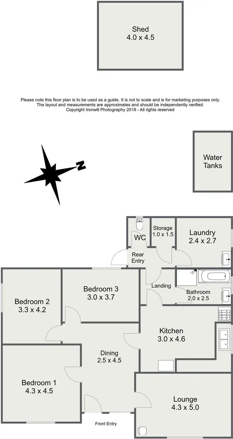 Floorplan of Homely house listing, 55 Adelaide Road, Millicent SA 5280
