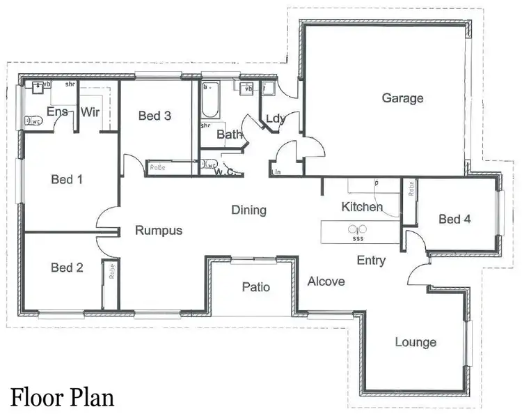 Floorplan of Homely house listing, 5 Weymouth Street, Bundamba QLD 4304