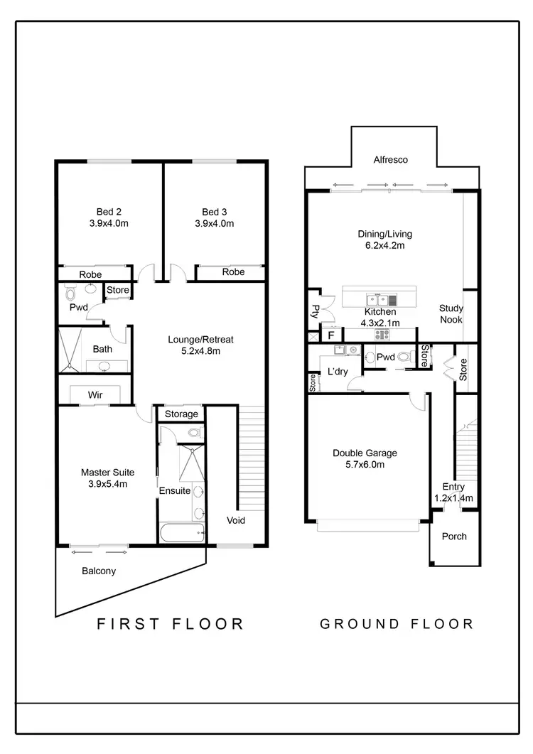Floorplan of Homely house listing, 7 Greville Street, Caroline Springs VIC 3023