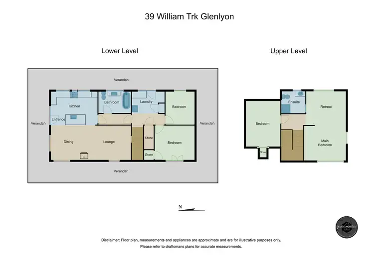 Floorplan of Homely house listing, 39 William Track, Glenlyon VIC 3461