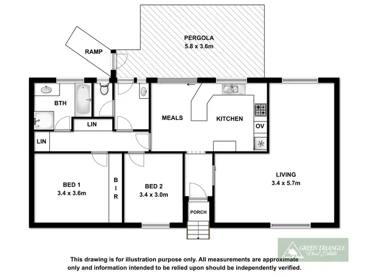Floorplan of Homely house listing, 10-12 Hill Street, Donovans SA 5291