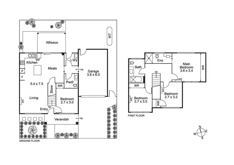 Floorplan of Homely house listing, 12A Tonkin Avenue, Coburg North VIC 3058