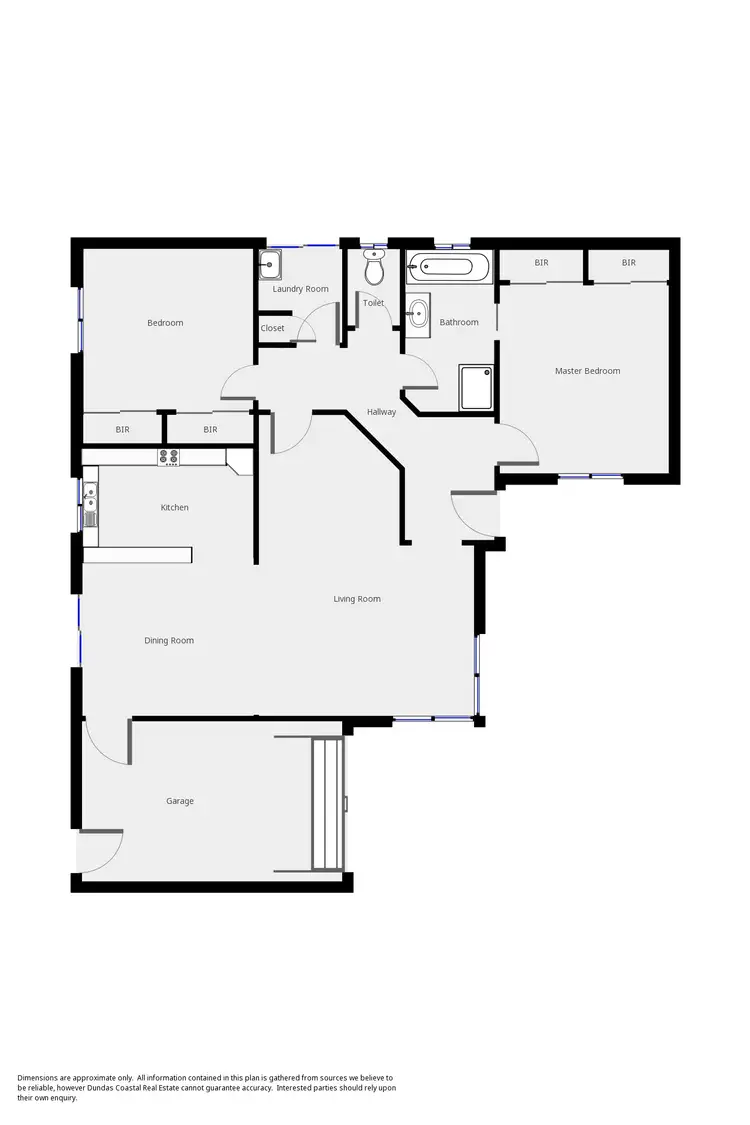 Floorplan of Homely block of units listing, Units 1, 2 & 3/10 Darling Street, Heywood VIC 3304