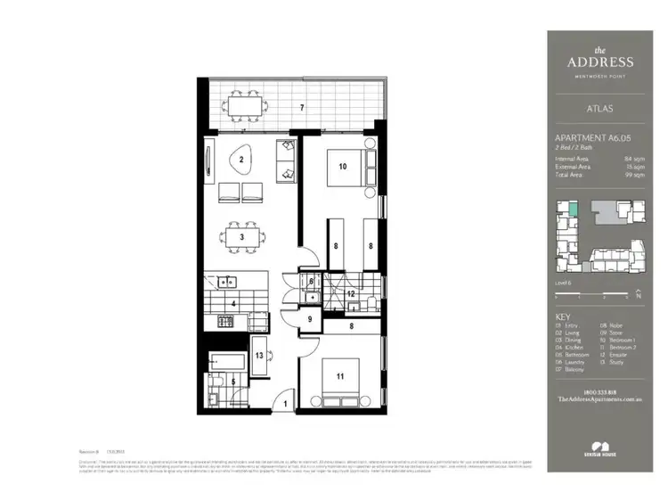 Floorplan of Homely apartment listing, 505/45 Hill Road, Wentworth Point NSW 2127