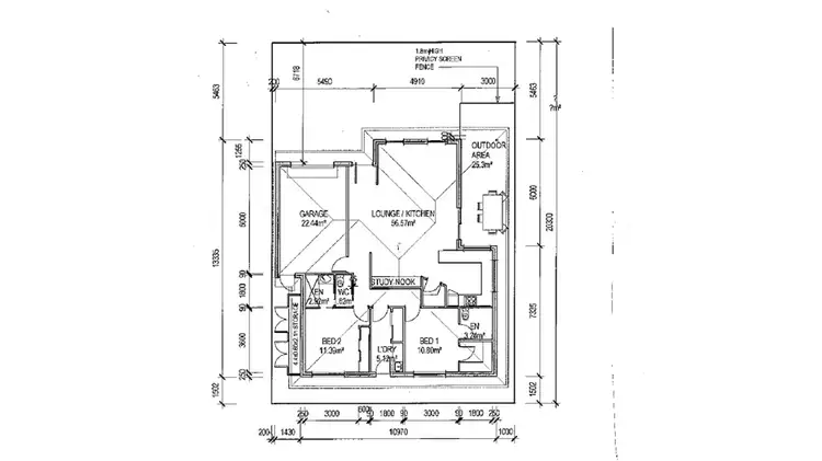 Floorplan of Homely townhouse listing, 153 Pearson Street, Sale VIC 3850