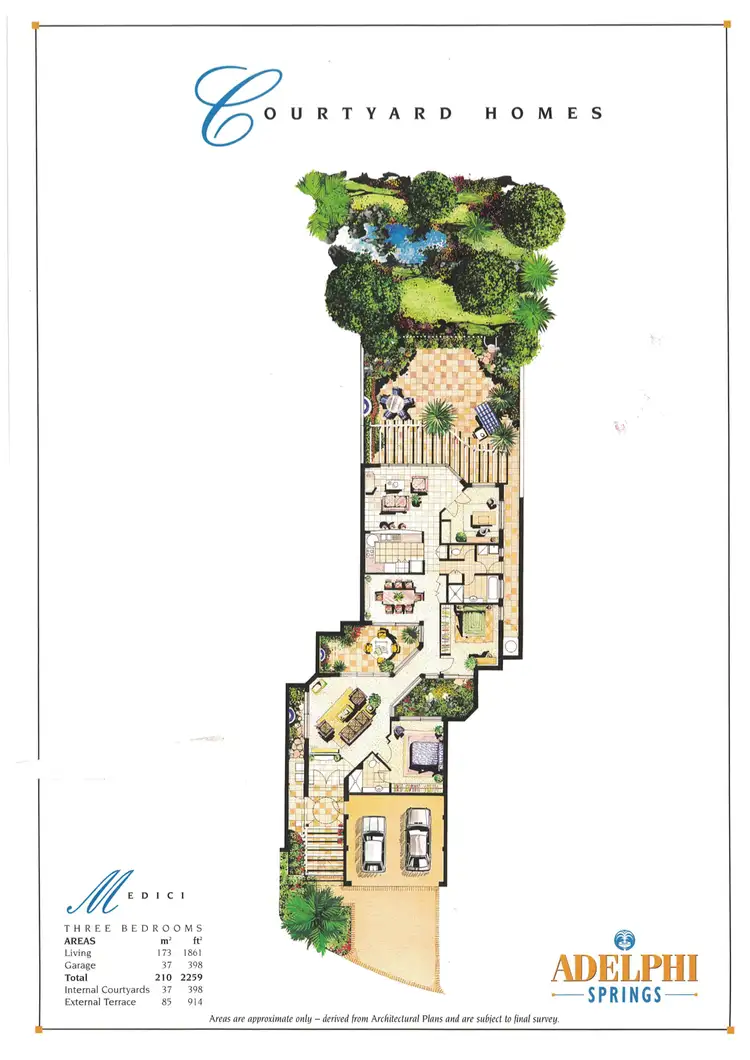 Floorplan of Homely house listing, 6 'AEGEAN'/100 Cotlew Street East, Southport QLD 4215