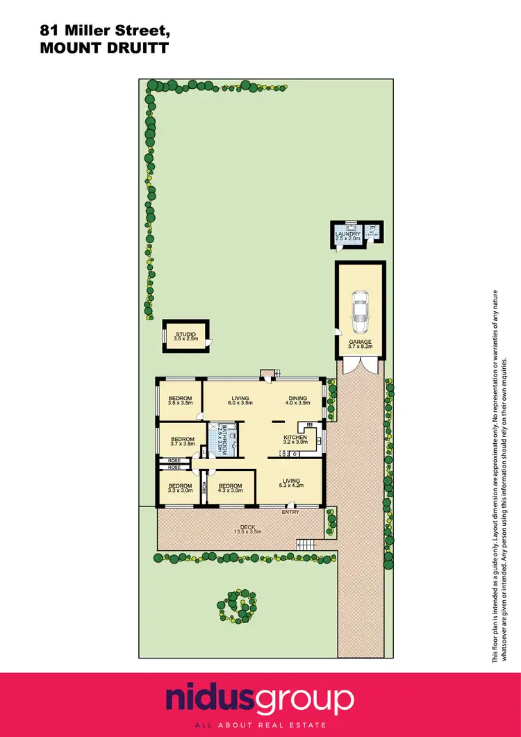 Floorplan of Homely house listing, 81 Miller Street, Mount Druitt NSW 2770