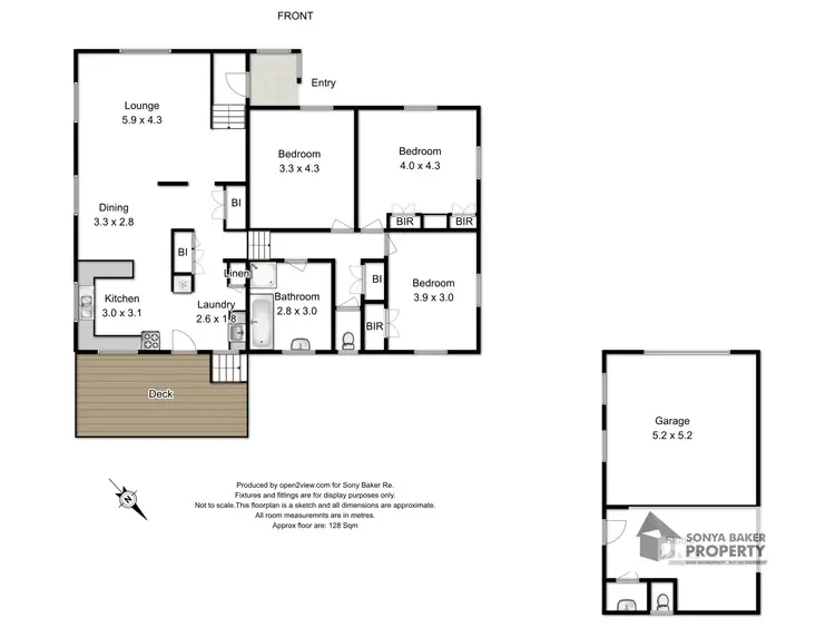Floorplan of Homely house listing, 1 Walker Street, Wynyard TAS 7325