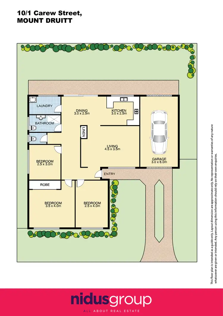 Floorplan of Homely villa listing, 10/1 Carew Street, Mount Druitt NSW 2770