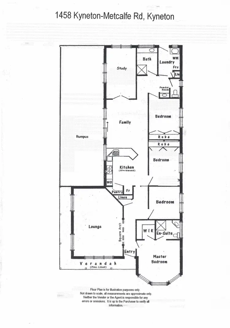 Floorplan of Homely house listing, 1458 Kyneton-Metcalfe Road, Kyneton VIC 3444