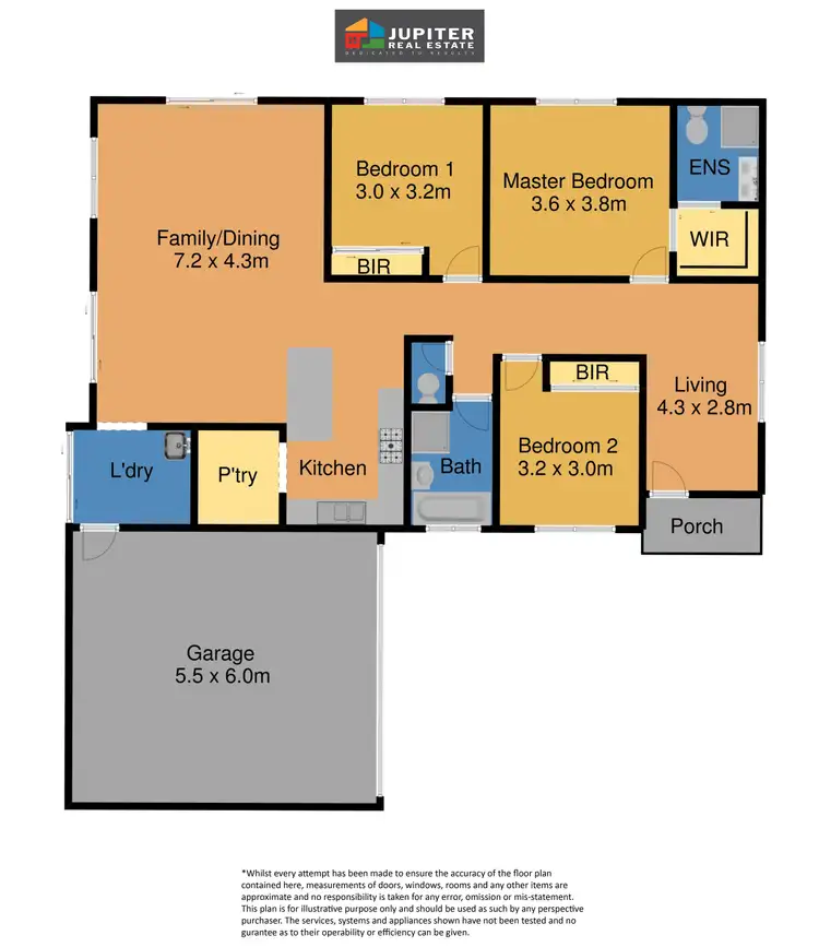 Floorplan of Homely unit listing, 2/8 Gallop Court, Truganina VIC 3029