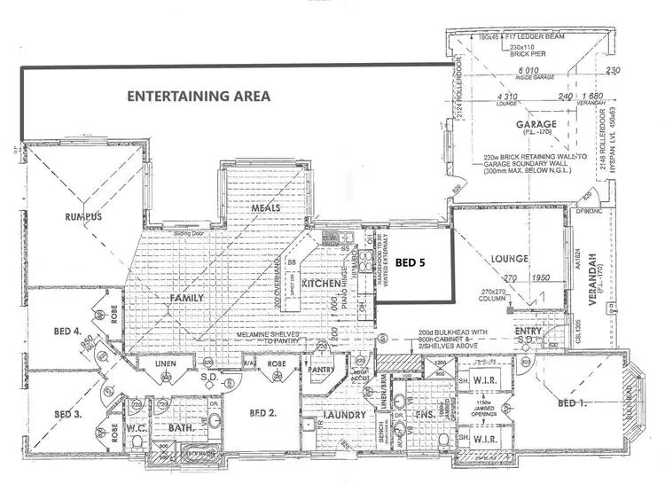 Floorplan of Homely house listing, 7 Beaconhill Drive, Beaconsfield VIC 3807