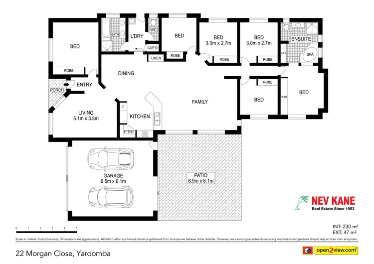 Floorplan of Homely house listing, 22 Morgan Close, Yaroomba QLD 4573
