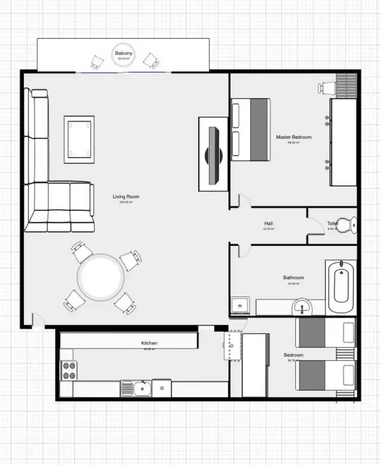 Floorplan of Homely apartment listing, 36/11 Ascog Terrace, Toowong QLD 4066