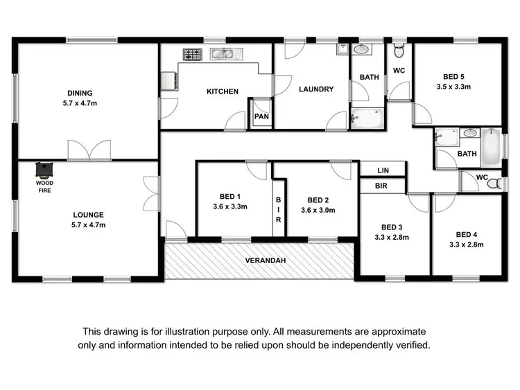 Floorplan of Homely house listing, 94 Edwards Lane, Millicent SA 5280