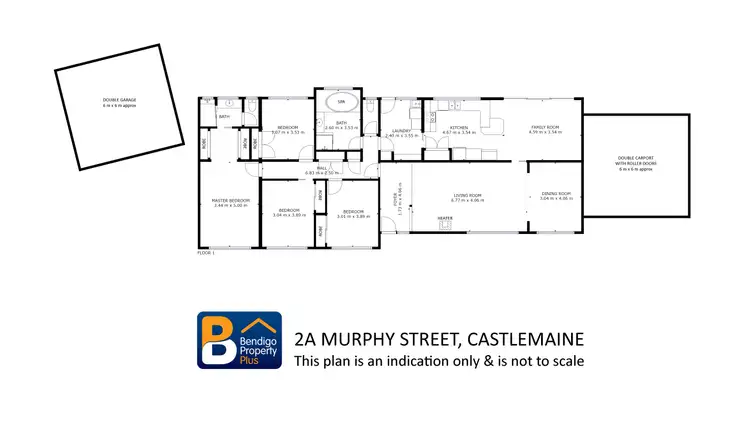 Floorplan of Homely house listing, 2A Murphy Street, Castlemaine VIC 3450