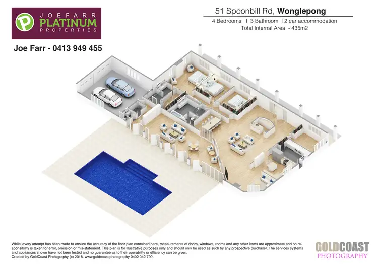 Floorplan of Homely house listing, 43-51 Spoonbill Road, Wonglepong QLD 4275