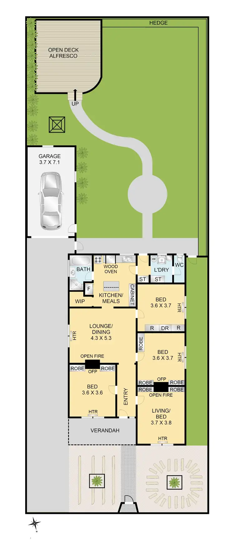 Floorplan of Homely house listing, 39 Lawton Avenue, Geelong West VIC 3218