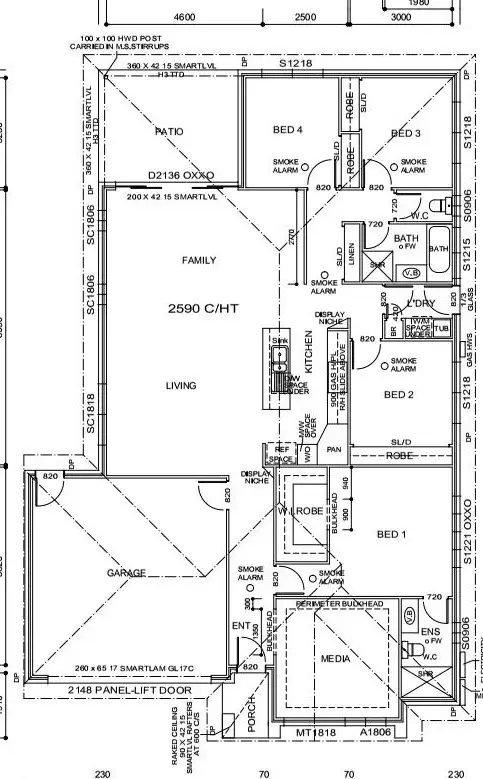 Floorplan of Homely house listing, Lot 54 WATSON Road, Greenbank QLD 4124