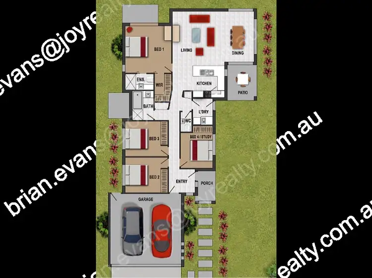 Floorplan of Homely house listing, 4 Justin Lemberg Court, Goodna QLD 4300