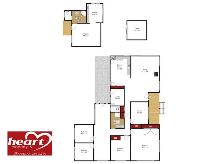 Floorplan of Homely rural property listing, 389 Carrs Creek Road, Longford VIC 3851