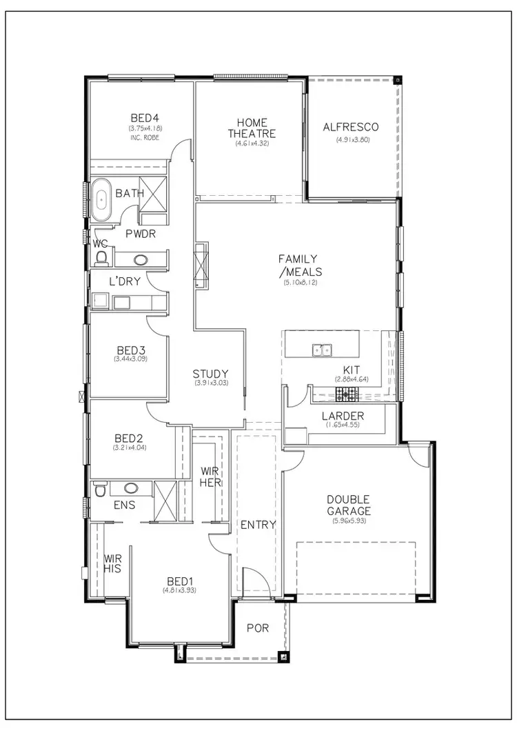 Floorplan of Homely house listing, 26 Kingston Avenue, Daw Park SA 5041