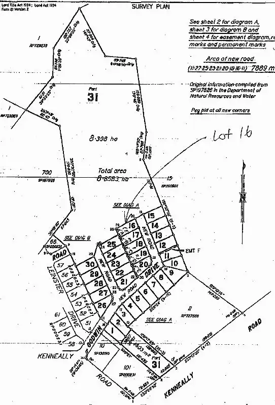Floorplan of Homely land listing, 16/17 Godwin Close, Mareeba QLD 4880