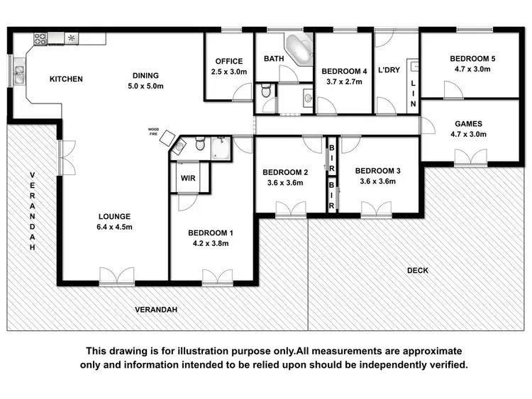 Floorplan of Homely rural property listing, 13 Thomas Road Rocky Camp, Millicent SA 5280