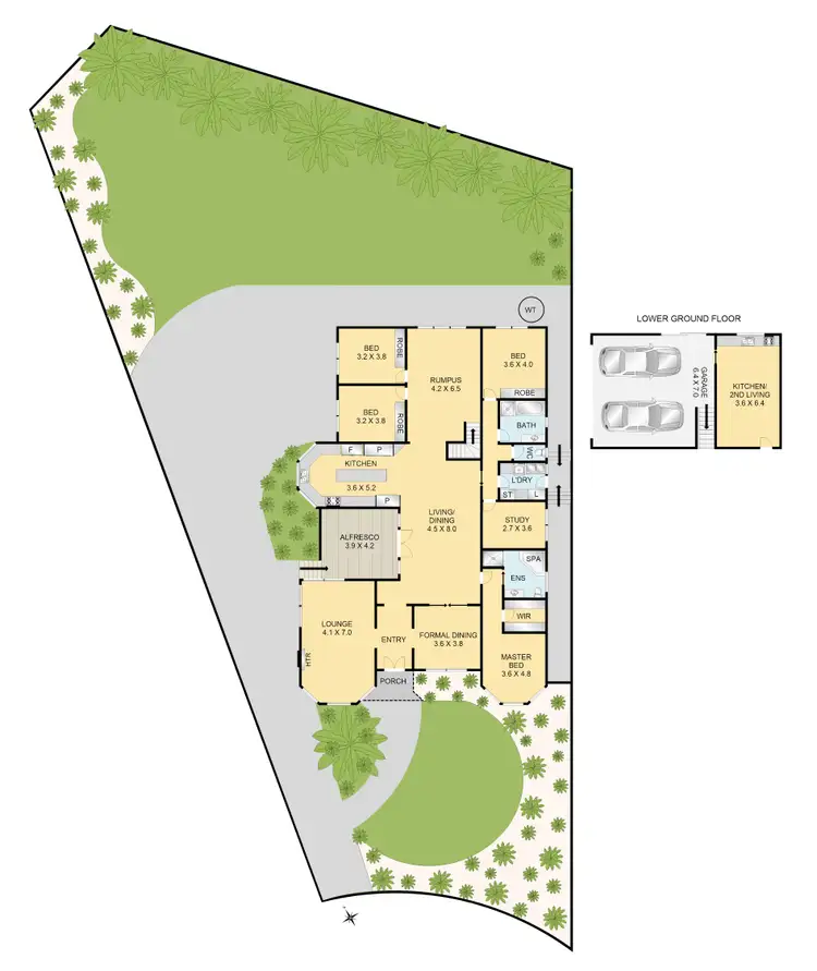 Floorplan of Homely house listing, 7 Bilston Court, Highton VIC 3216