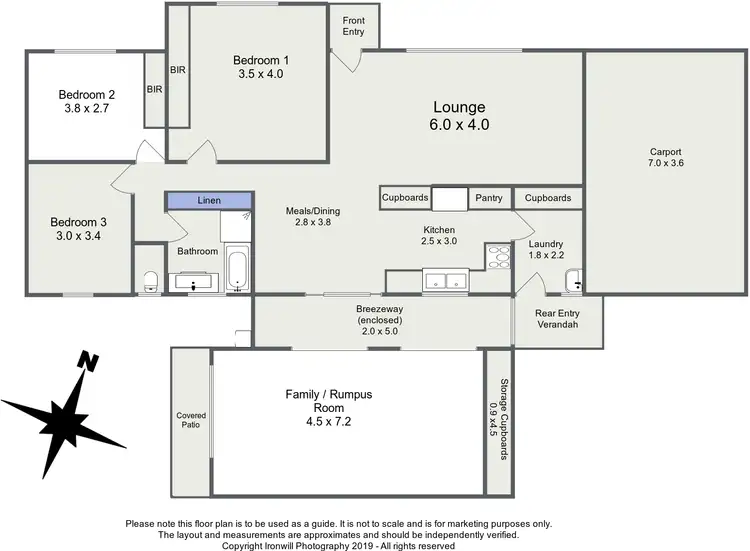 Floorplan of Homely house listing, 13 Wyrie Road, Millicent SA 5280