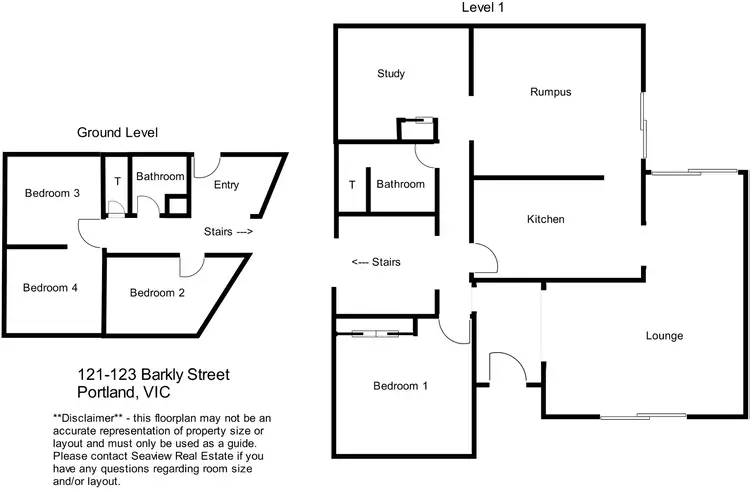 Floorplan of Homely house listing, 121-123 Barkly Street, Portland VIC 3305