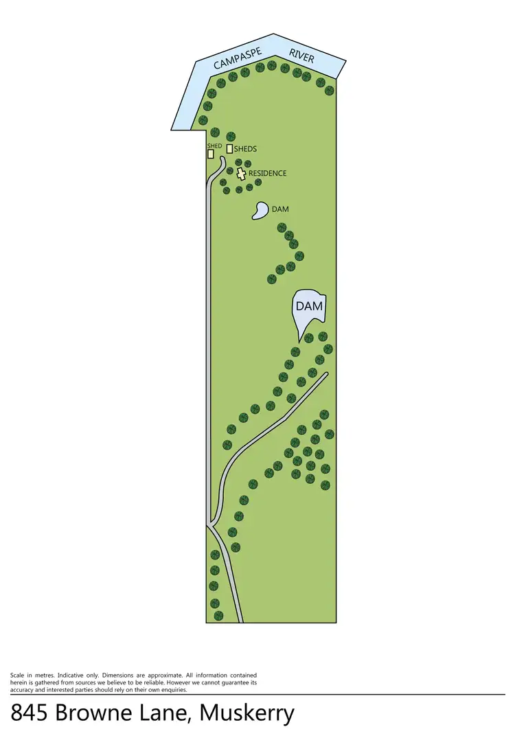 Floorplan of Homely rural property listing, 845 Browne Lane, Muskerry VIC 3557