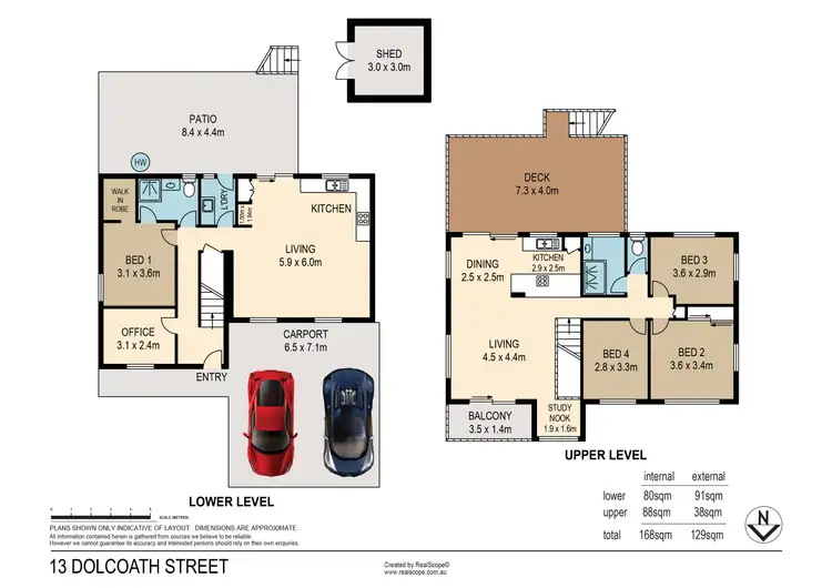 Floorplan of Homely house listing, 13 DOLCOATH STREET, Albany Creek QLD 4035