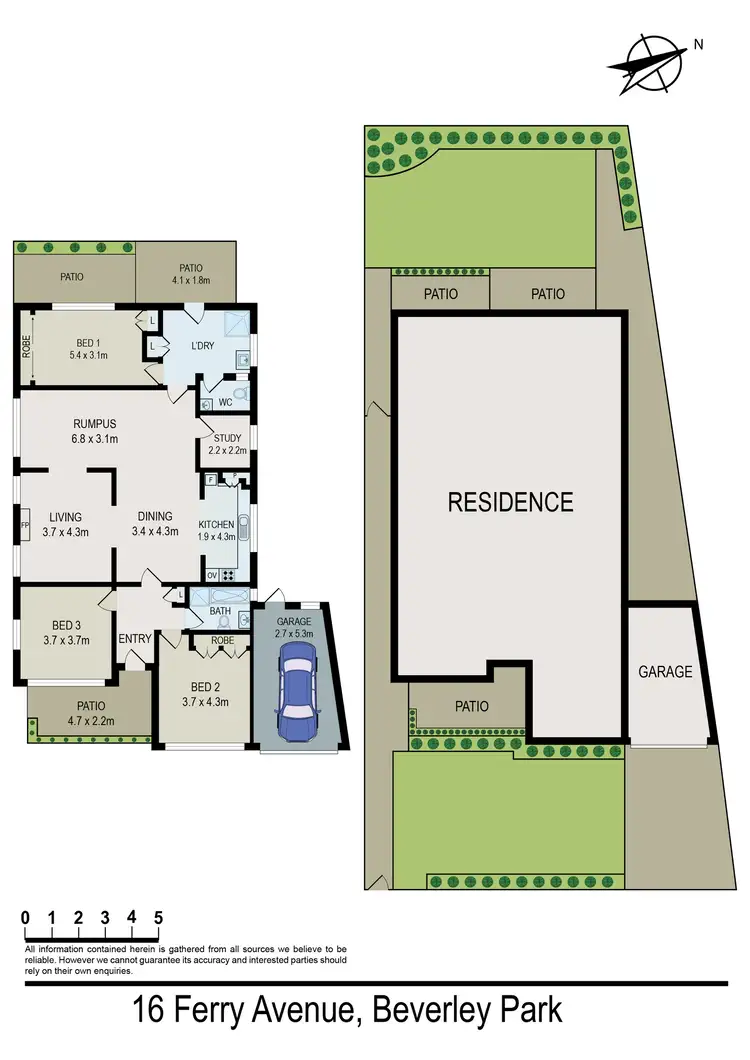 Floorplan of Homely house listing, 16 Ferry Avenue, Beverley Park NSW 2217