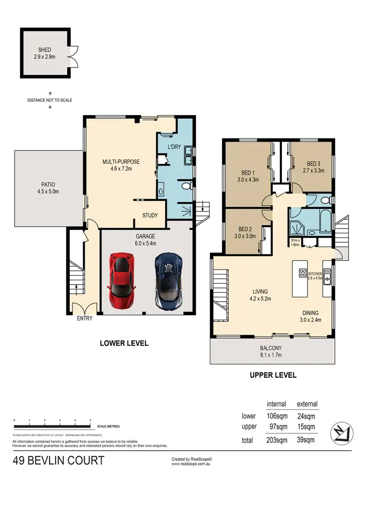 Floorplan of Homely house listing, 49 BEVLIN COURT, Albany Creek QLD 4035