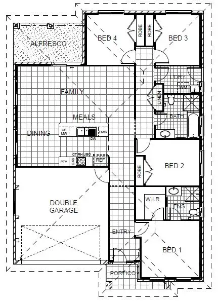 Floorplan of Homely house listing, Address available on request