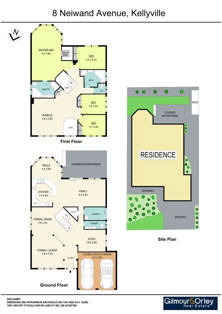 Floorplan of Homely house listing, 8 Neiwand Avenue, Kellyville NSW 2155