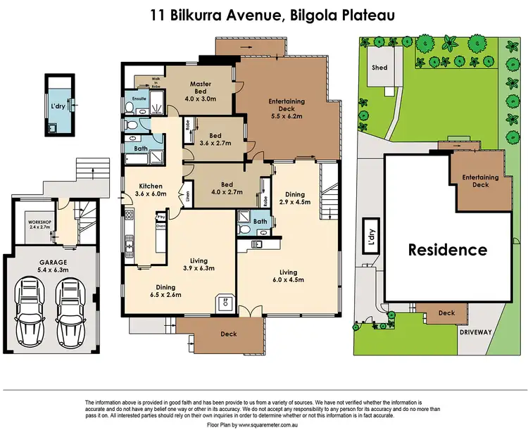 Floorplan of Homely house listing, 11 Bilkurra Avenue, Bilgola Plateau NSW 2107
