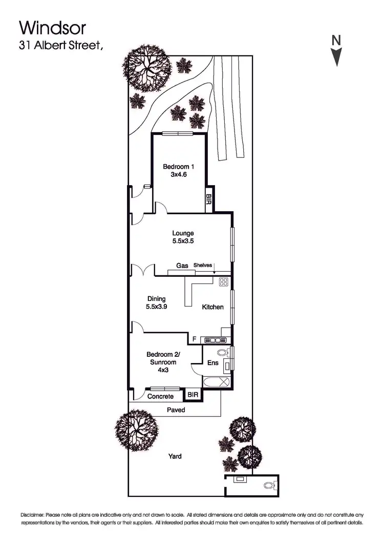 Floorplan of Homely house listing, 31 Albert Street, Windsor VIC 3181