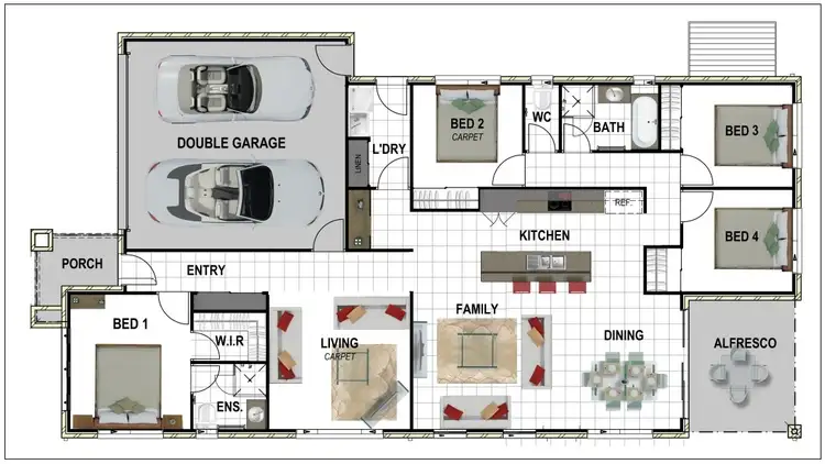 Floorplan of Homely house listing, Address available on request
