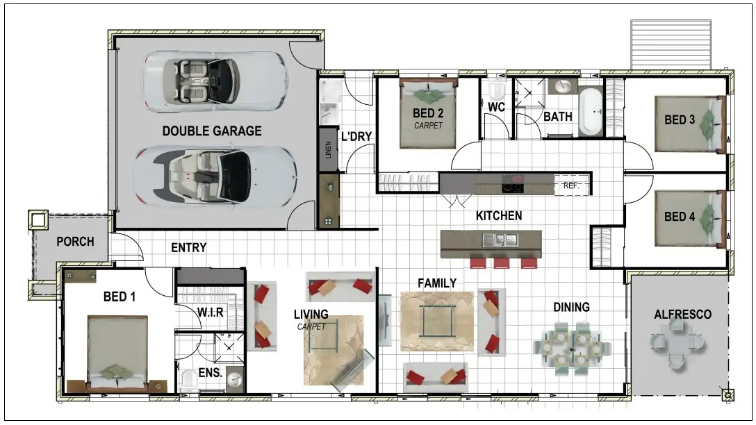Floorplan of Homely house listing, Address available on request