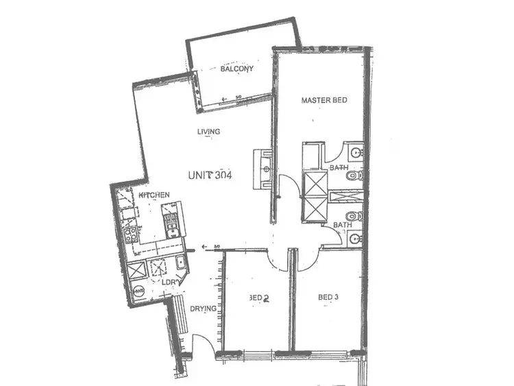 Floorplan of Homely apartment listing, 304/107 Summit Road, Mount Buller VIC 3723
