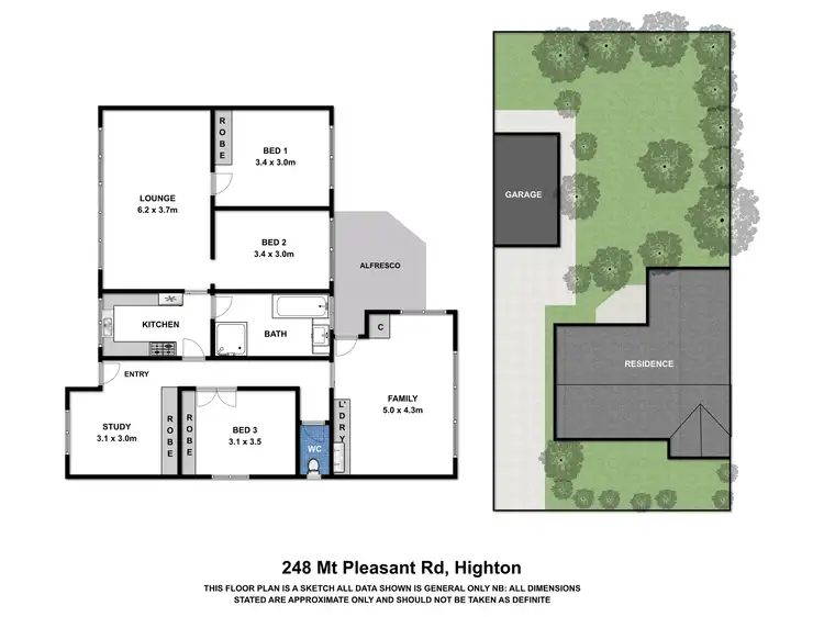 Floorplan of Homely house listing, 248 Mount Pleasant Road, Highton VIC 3216