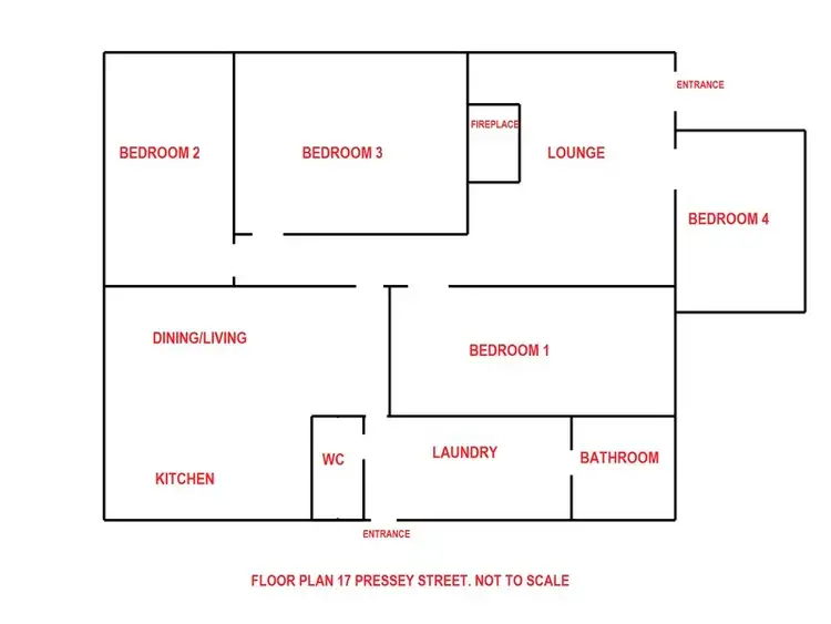 Floorplan of Homely house listing, 17 Pressey Street, Mount Gambier SA 5290