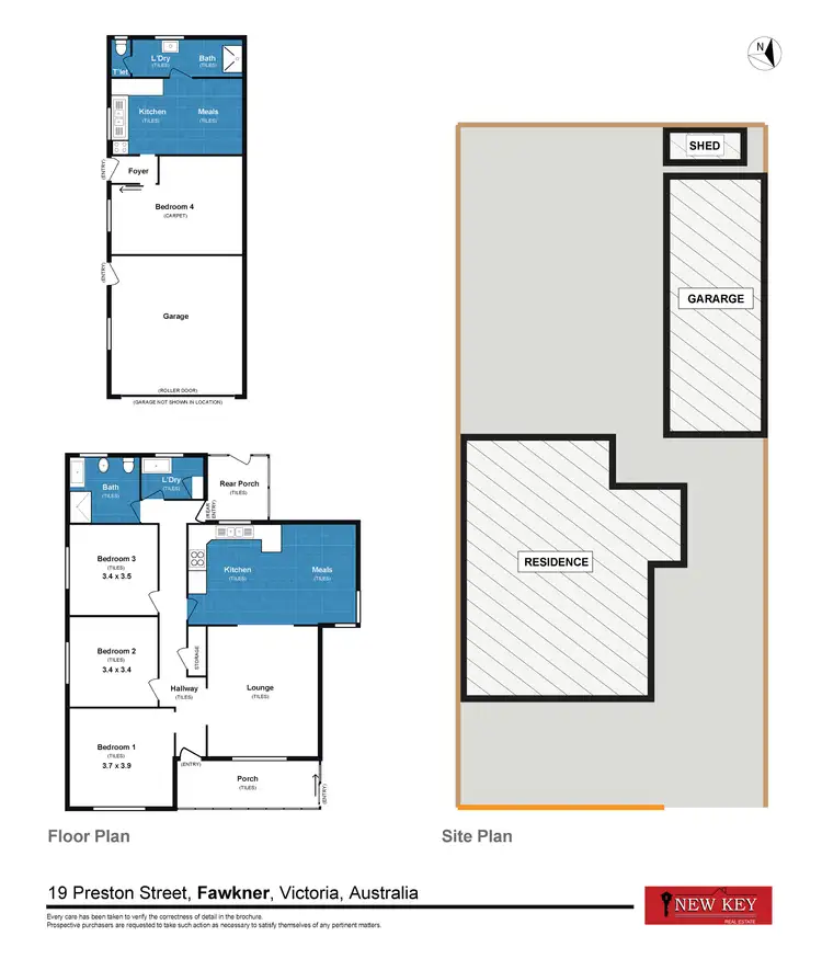 Floorplan of Homely house listing, 19 Preston Street, Fawkner VIC 3060