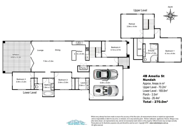 Floorplan of Homely house listing, 4B Amelia Street, Nundah QLD 4012