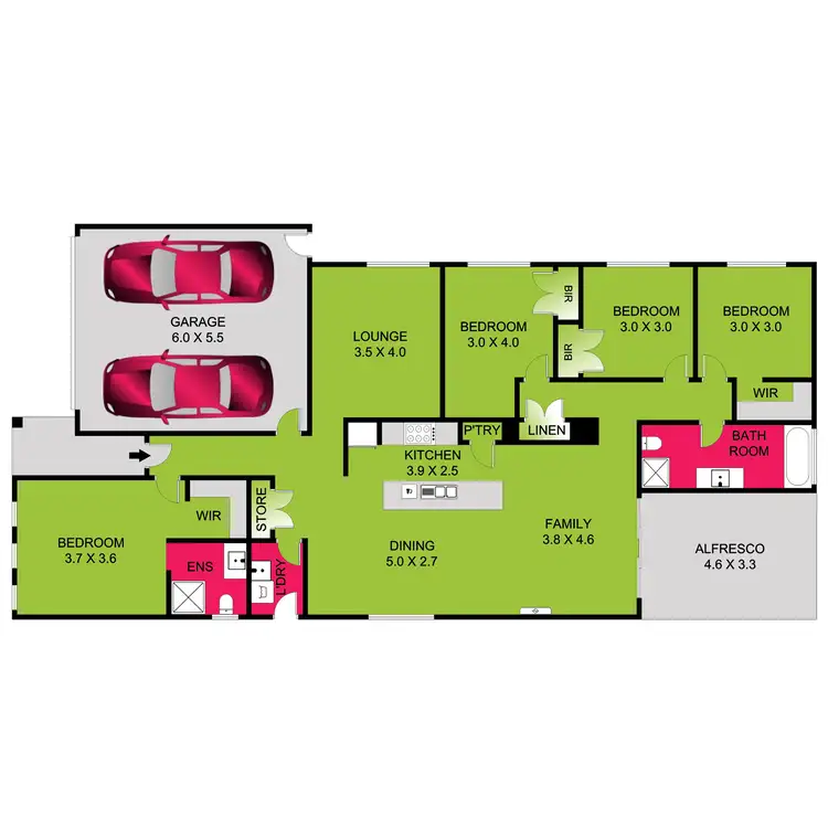 Floorplan of Homely house listing, 20 White Street, Torquay VIC 3228