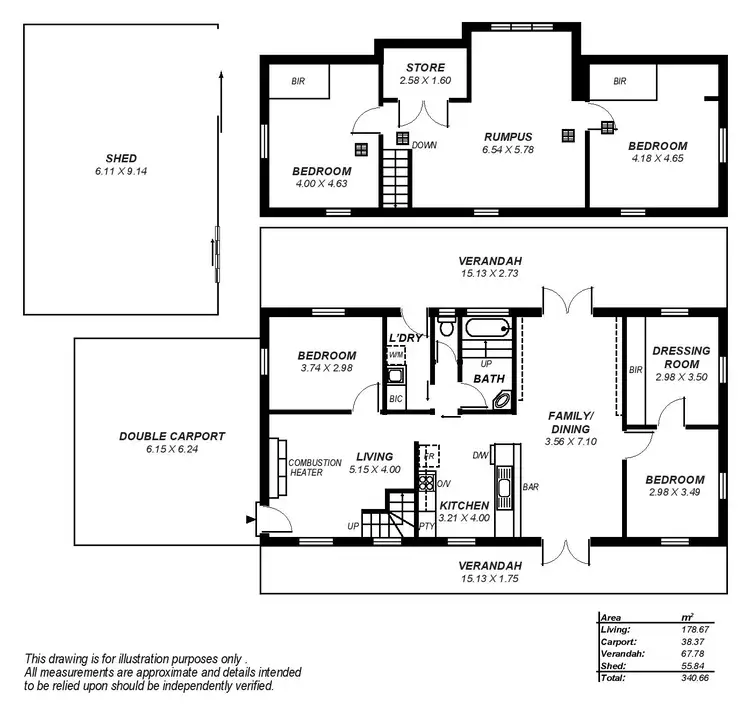 Floorplan of Homely house listing, 18 Johns Lane, Hahndorf SA 5245
